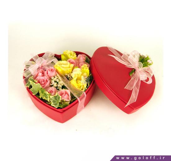 جعبه گل قلب - جعبه گل والنسیا - Valancia | گل آف